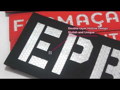 Custom Infrared Reflective Patches | Enhance Safety & Visibility in the Dark | DOY Label