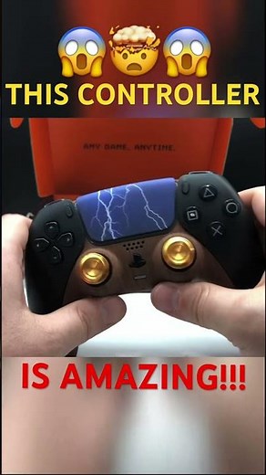 Opening my new Custom ModdedZone PS5 Modded Controller!