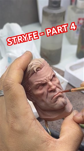 Stryfe - Part 4 #art #asmr #marvel #tutorial #stryfe #3dprinting #reels #shorts #statue