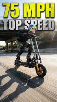 New Hyperscooter Gspace 7660 Top Speed Test #shorts #scooter #escooter #ebike #bikelife #electric
