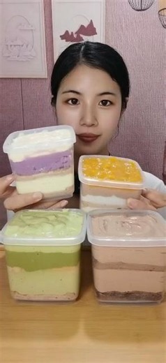 Creamy Dessert Box Collection with Mango Matcha and Chocolate