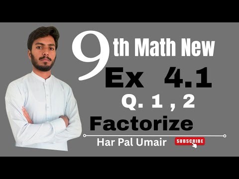Class 9th math new book exercise 4.1 question 1 and 2 | exercise 4.1 question 1 9th class ,question2