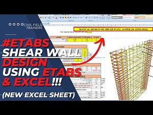 Shear Wall Design Excel Sheet | Without Hours of Manual Calculations| (Walkthrough)