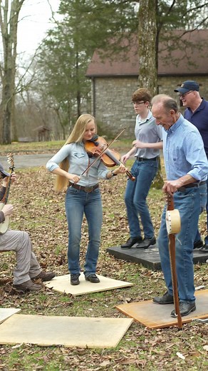 Traditional Appalachian Buck Dancing and Banjo Music