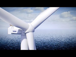 The Vestas V236-15 MW offshore wind turbine in Frederikshavn