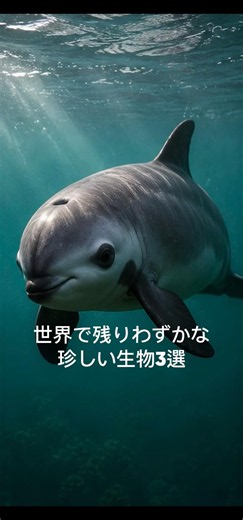 世界で残りわずかな珍しい生物3選
