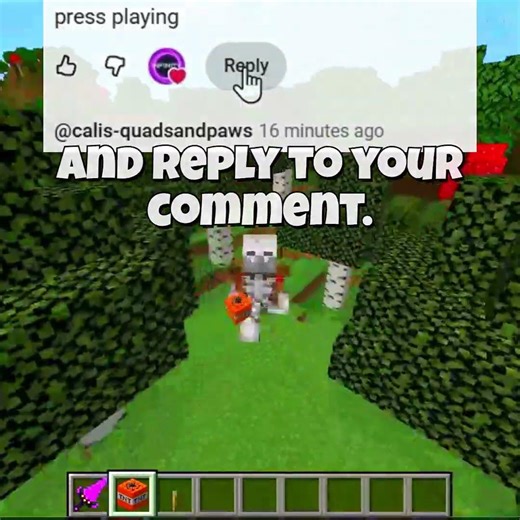 COMMENT AND I'LL REPLY:)