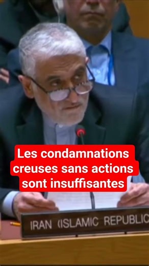 Iran: Talking without acting is useless #shorts