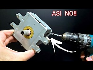 No lo desarmes sin antes ver este video, te sorprenderas! MAGNETRON
