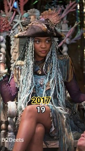 Descendants 2 Cast Then and Now 😍 #descendants #shorts