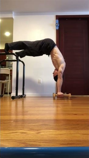 Man Over 40 | Handstand Push‑Up Progression