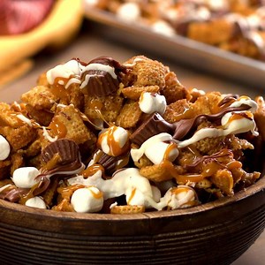 2.8M views · 1K reactions | Campfire Chex Mix Full Recipe:...