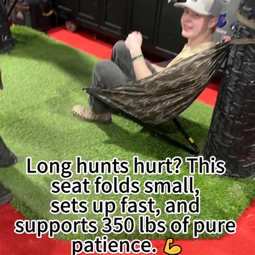 29 reactions | 歷 Sit Low. Hunt Smart. Stay Comfortable. 晴 Engineered for serious hunters, this ultra-low hunting seat keeps you hidden while providing all-day support. Lightweight, rugged, and padded, it’s perfect for blinds, treestands, or ground setups.  Compact for easy transport and tough enough for the wild, it ensures you stay ready for action from dawn to dusk. https://poprunx.com/products/fanatic-outdoors-low-down-hunting-seat | Carli Russel | Facebook