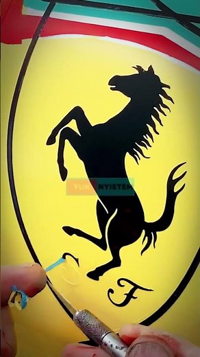 Why Does the Ferrari Logo Use a Horse? #ferrari #automotive #history