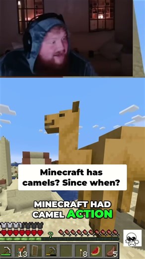 Minecraft Camels? Mind-Blowing NEW Gameplay REVEALED! #shorts