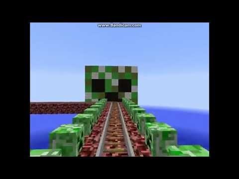 Coolest Minecraft Rollercoaster: Pacific Coaster (HD)