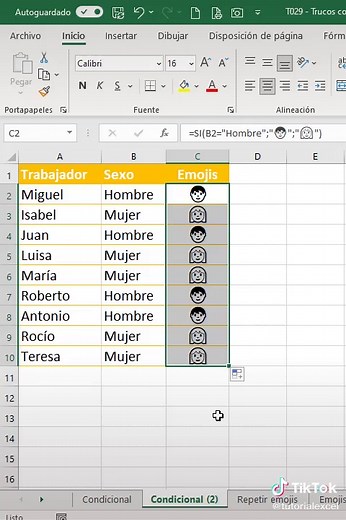 ¿Sabes usar iconos con condiciones en Excel? #tutorialexcel #exceltips #trucosexcel
