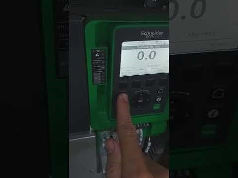 Set up relay out and analog input to control speed output signal to feedback | ATV630 schneider