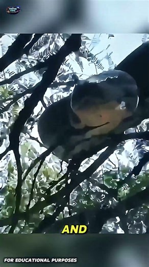 16-Foot Rock Python Climbing a Tree? One of Africa’s Largest Snakes #documentary #usashorts#fyp#usa