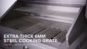 NewAge Products Outdoor Kitchen 36" Performance Grill 4-Burner 48000 BTU Natural Gas Grill, Stainless Steel, 66981