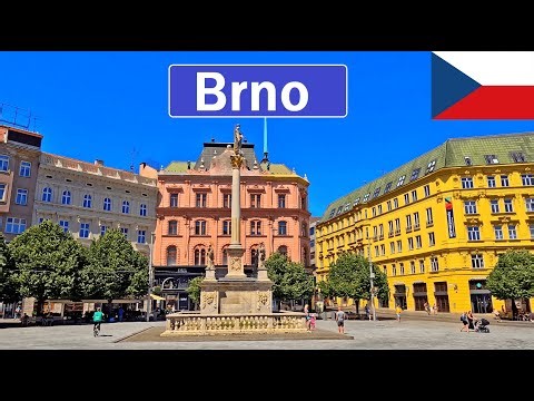 🇨🇿 Czech Republic, Brno Walking Tour 2025【4K】