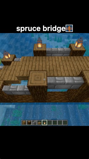 Minecraft Spruce Bridge🌉