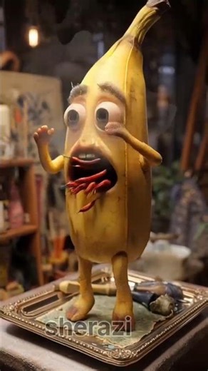The Spiciest Banana Ever! 🌶️🍌 | Funny 8K Animation" #funny #dance #song