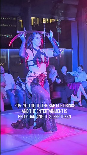 Belly Dance Performance Inspired by Sleep Token