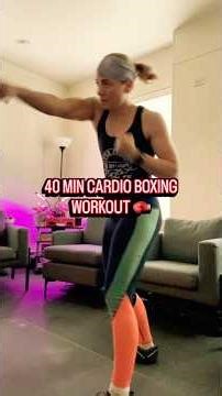 40-Minute Cardio Boxing Workout That Builds Real Stamina 🥊