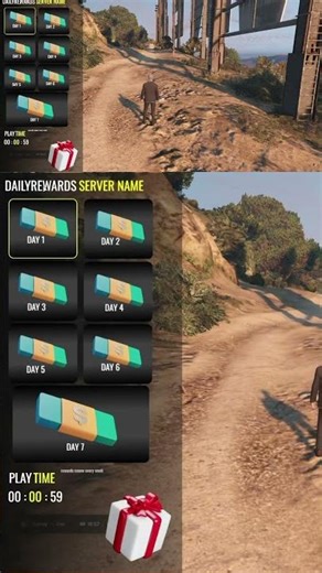 Fivem Dailyreward Script 0tickscripts.tebex.io