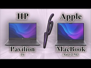 2025 Laptop Battle: MacBook Air M3 vs HP Pavilion 16 – Who Wins?