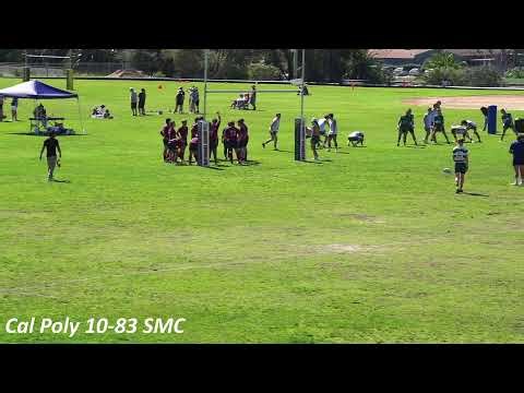 Cal Poly vs SMC Rugby