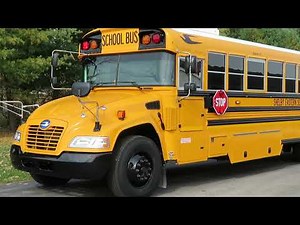 School Bus Stop Example with 2020 Blue Bird Vision
