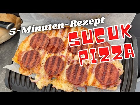 SUCUK PIZZA - Quick recipe for the OptiGrill