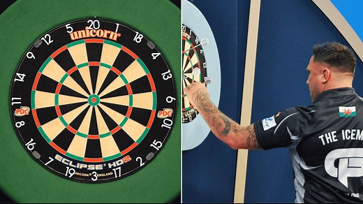 The reason why the numbers on a dartboard are arranged in a particular order