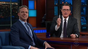While interviewing his children about having him as a dad, CNN’s “The Lead” host Jake Tapper got the scoop that he’s a butt-man. | The Late Show with Stephen Colbert