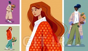 Drawing People in Cute Outfits Inspired by Fashion Illustration