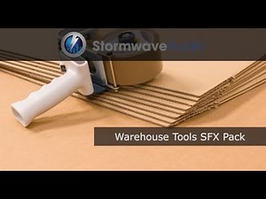 Packaging Tape Gun SFX Pack (Royalty-Free Sound Effects)