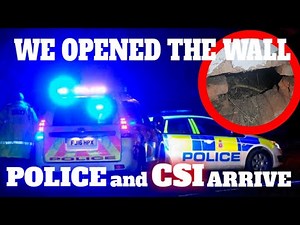 THE POLICE WERE SHOCKED AT WHAT WE FOUND IN THE WALL OF THIS ABANDONED HOUSE