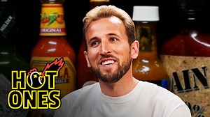 76K views · 1.6K reactions | Harry Kane is a Premier League Golden Boot Award–winning striker for Tottenham, as well as the captain of the England national team and its all-time leading goalscorer. But how is he with spicy food? Find out as Kane takes on the wings of death and discusses his partnership with Son Heung-min, his aspirations of being an NFL kicker, and the differences between British and American sports media. | Hot Ones | Facebook