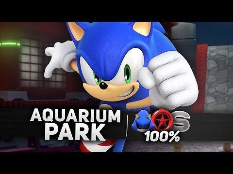 Sonic Colors Ultimate - Aquarium Park 100% Guide | All Red Rings, S-Ranks and Rival Rush (4K)