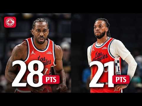 Kawhi Leonard & Darius Garland Lead Huge Comeback Win Over Grizzlies