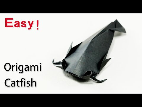 How to Make an Origami Catfish - Easy Step-by-Step Tutorial