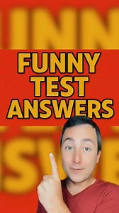 Funny Test Answers | Taylor Nikolai