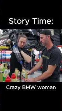 CRAZY bmw WOMAN