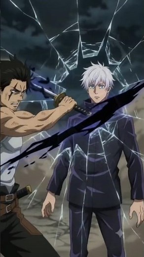 Yami vs Gojo: Can Dimension Slash Break Infinity? | Black Clover vs JJK Universe | It's #ai #shorts