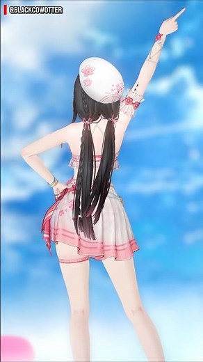 오늘은 수영복 치사👙 - chisa - roly poly #명조 #wutheringwaves #wuwa #mmd #치사 #chisa #quickmagic