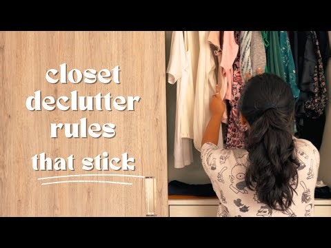 6 steps to declutter your closet (and keep it that way)!