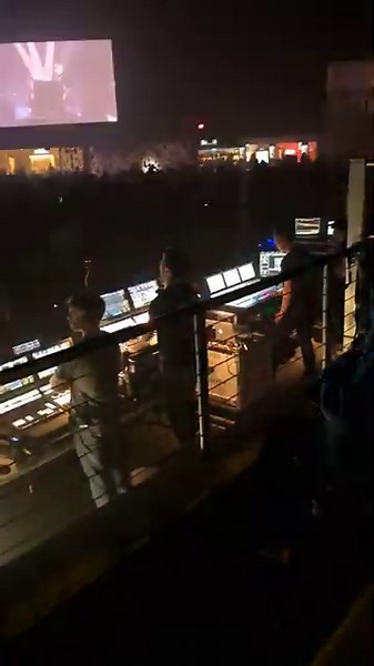 Justice Live in Dallas 2025 - Lighting Operator at Work