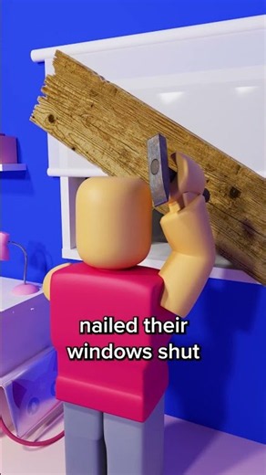 A Stranger Was STEALING Little Girls’ HAIR At Night... 😨 #roblox #animation #shorts